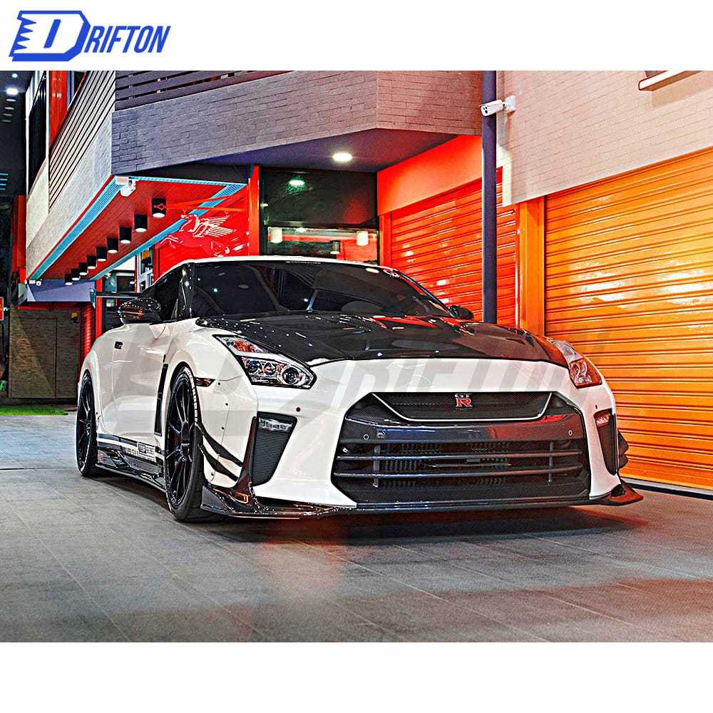 Top Secret Style Half Forged Carbon Fiber Body Kit For Nissan R35 GTR 2008-2016