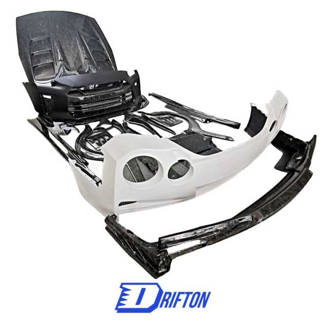 Top Secret Style Half Forged Carbon Fiber Body Kit For Nissan R35 GTR 2008-2016