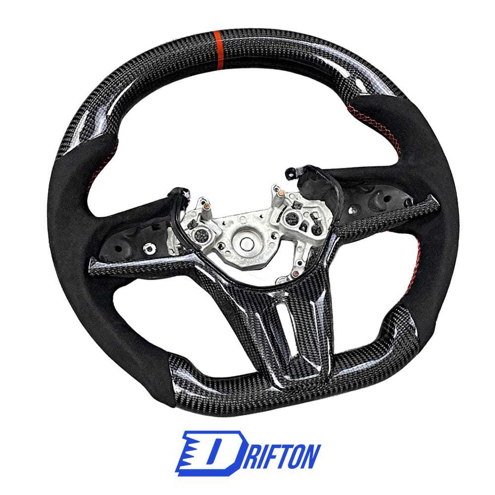 Customize Style Carbon Fiber Steering Wheel With Center Trim For Nissan R35 GTR 2017-2019