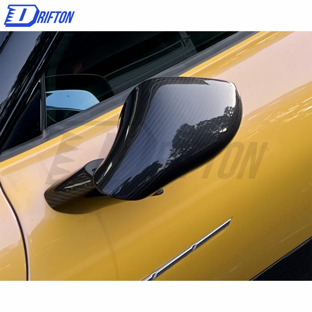 OEM Style Dry Carbon Fiber Mirror Cover (Replacement) For Maserati MC20