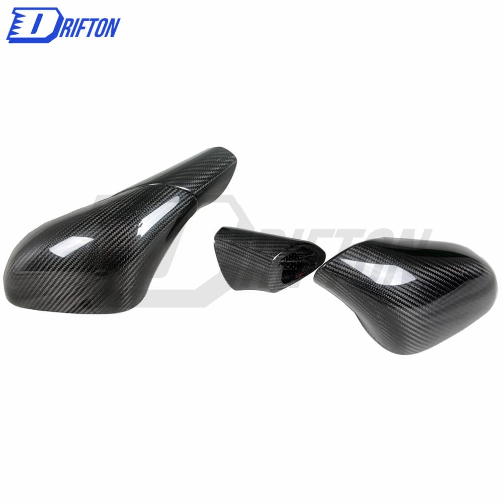 OEM Style Dry Carbon Fiber Mirror Cover (Replacement) For Maserati MC20