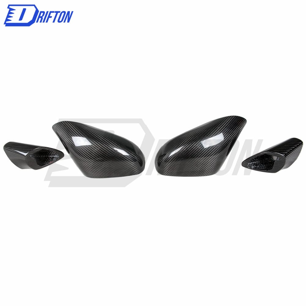 OEM Style Dry Carbon Fiber Mirror Cover (Replacement) For Maserati MC20