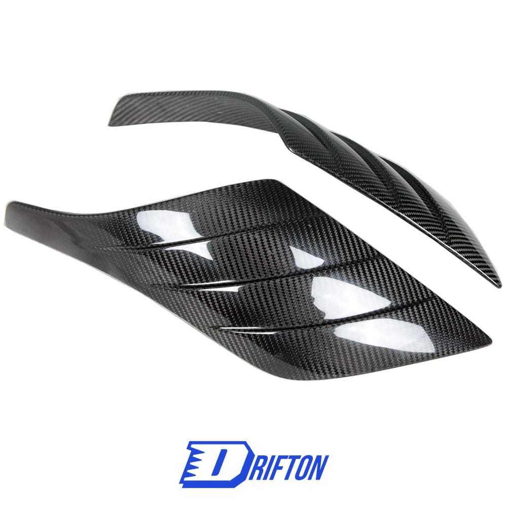 Aria Style Dry Carbon Fiber Fender Trims For Maserati MC20
