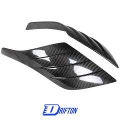 Aria Style Dry Carbon Fiber Fender Trims For Maserati MC20