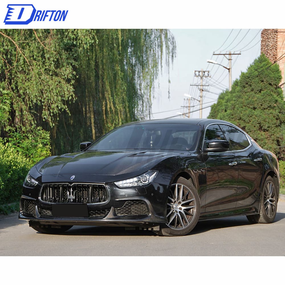 ASPEC Style Both Side Carbon Fiber Engine Hood For Maserati Ghibli 2014-2018