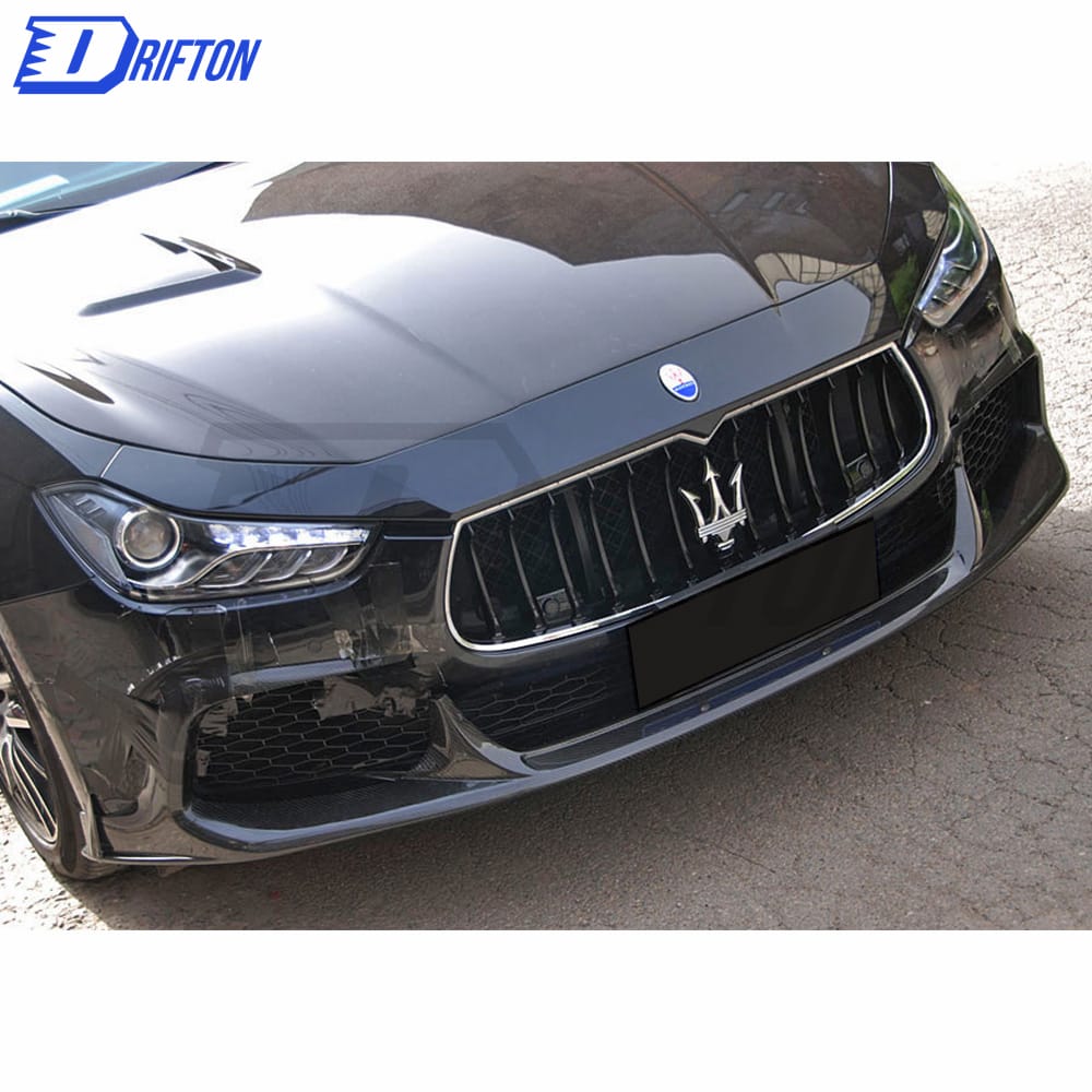 ASPEC Style Both Side Carbon Fiber Engine Hood For Maserati Ghibli 2014-2018