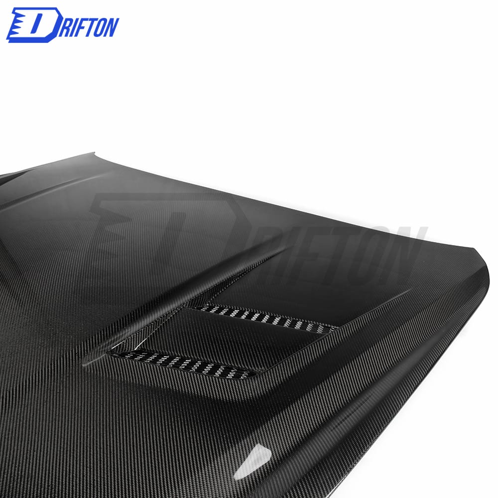 ASPEC Style Both Side Carbon Fiber Engine Hood For Maserati Ghibli 2014-2018