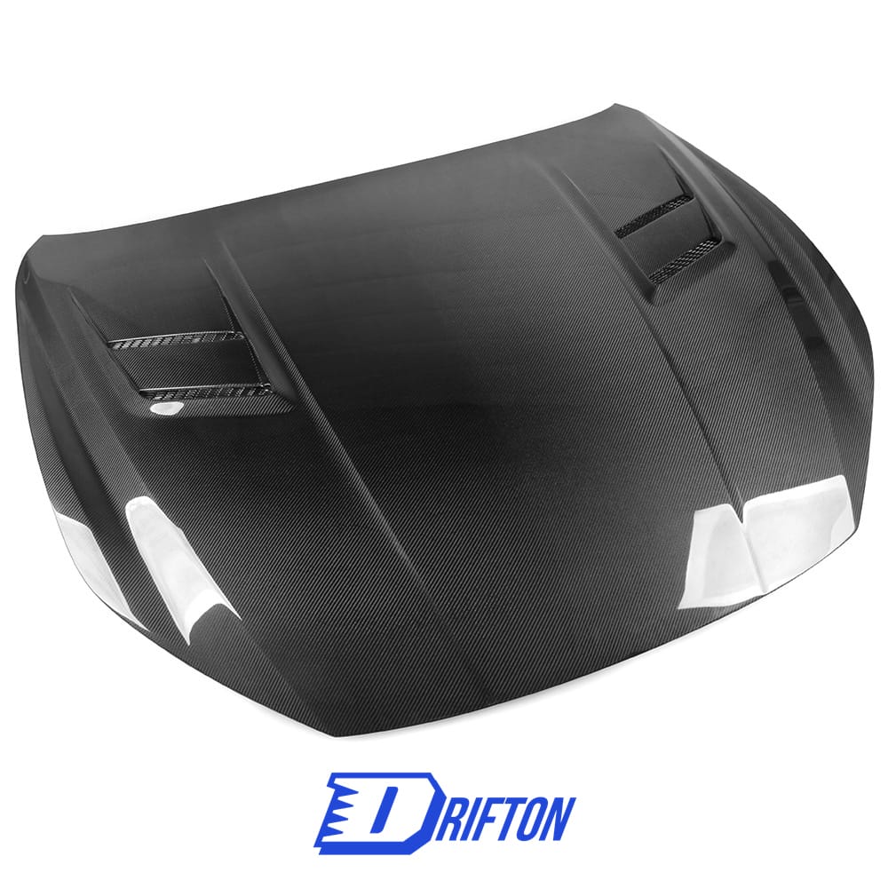 ASPEC Style Both Side Carbon Fiber Engine Hood For Maserati Ghibli 2014-2018