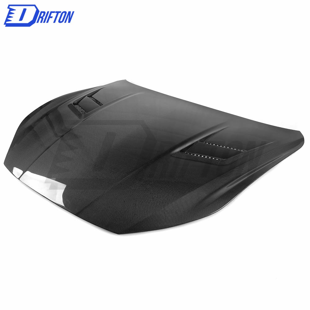 ASPEC Style Both Side Carbon Fiber Engine Hood For Maserati Ghibli 2014-2018