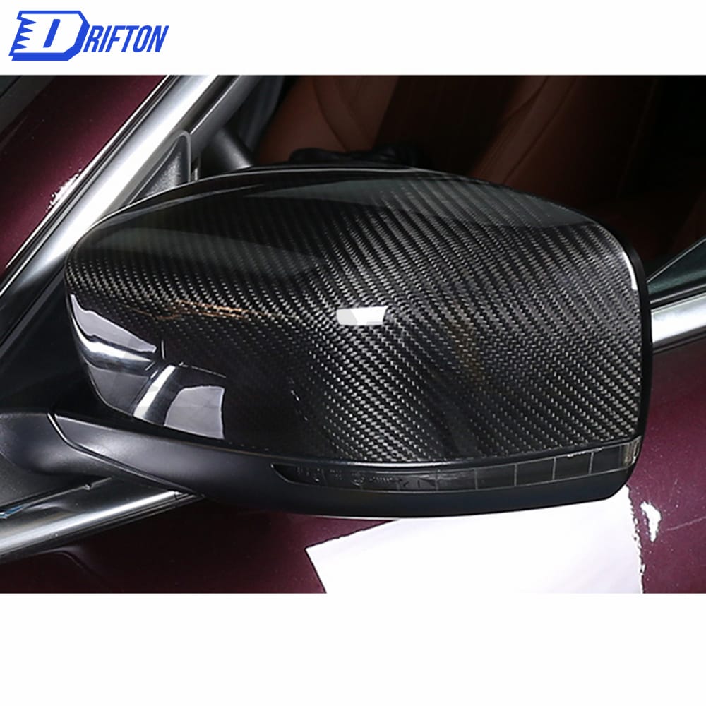Dry Carbon Fiber Side Mirror Cover For Maserati Ghibli 2014-2018