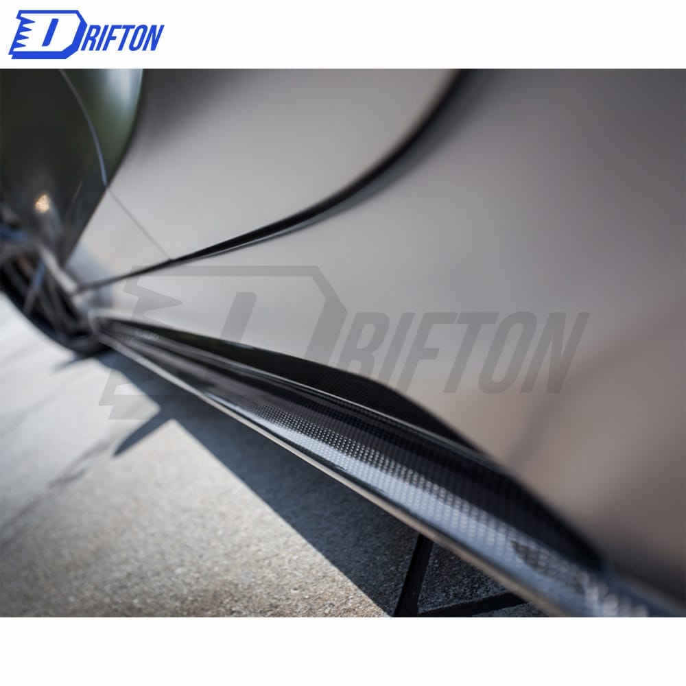 Paktechz Style Carbon Fiber Side Skirt For Maserati Ghibli 2014-2018