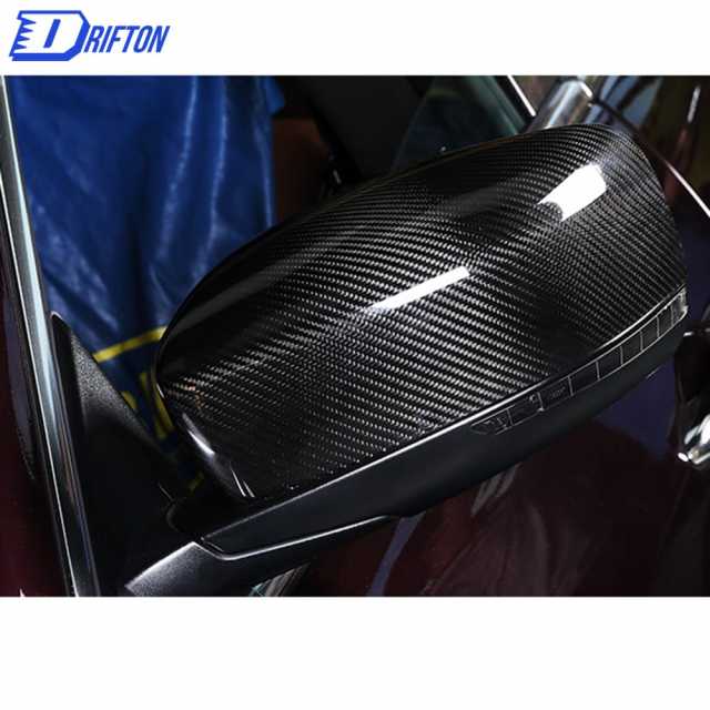 Dry Carbon Fiber Side Mirror Cover For Maserati Ghibli 2014-2018