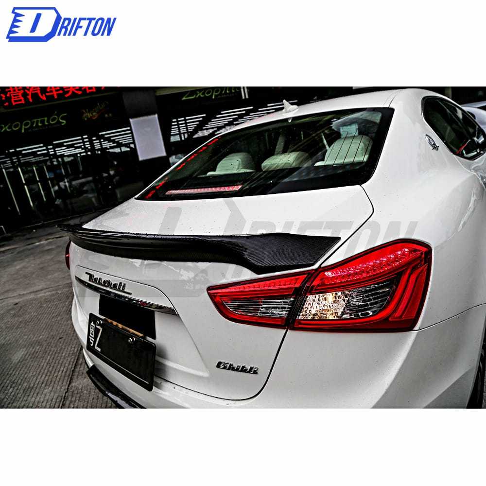 ASPEC Style Carbon Fiber Rear Spoiler For Maserati Ghibli 2014-2018