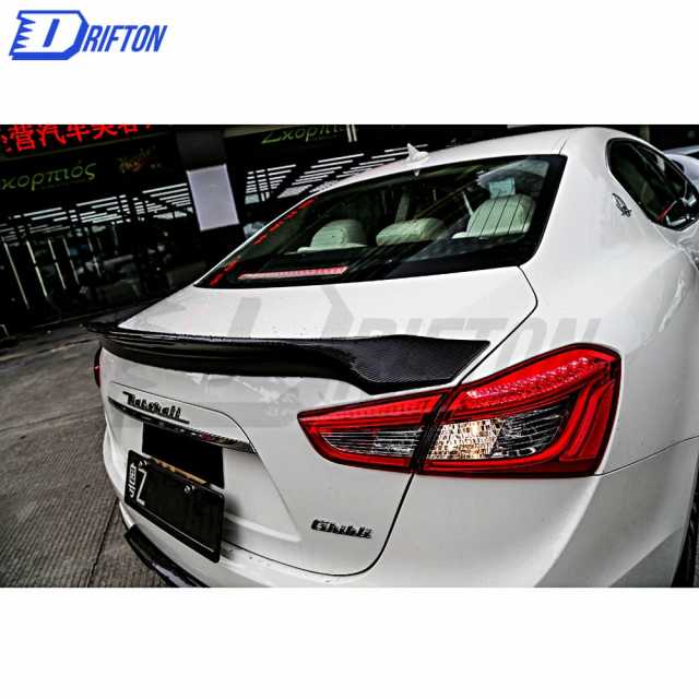 ASPEC Style Carbon Fiber Rear Spoiler For Maserati Ghibli 2014-2018