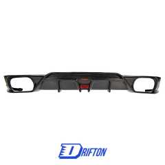 CMST Style Carbon Fiber Rear Diffuser For Maserati Ghibli 2014-2017