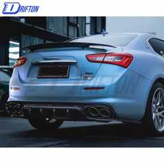 CMST Style Carbon Fiber Rear Diffuser For Maserati Ghibli 2018-2021