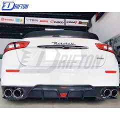 CMST Style Carbon Fiber Rear Diffuser For Maserati Ghibli 2014-2017