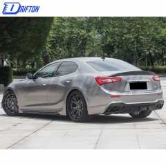 Paktechz Style Carbon Fiber Rear Diffuser For Maserati Ghibli 2014-2017