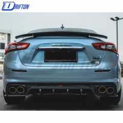 CMST Style Carbon Fiber Rear Diffuser For Maserati Ghibli 2018-2021