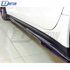 CMST Style Carbon Fiber Side Skirt For Maserati Ghibli 2014-2017