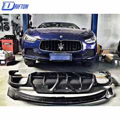 ASPEC Style Carbon Fiber Rear Diffuser For Maserati Ghibli 2014-2017