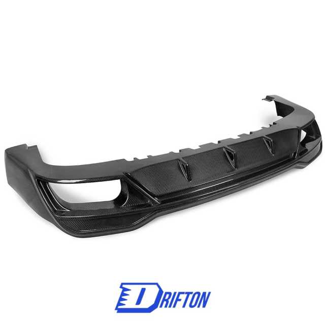 Paktechz Style Carbon Fiber Rear Diffuser For Maserati Ghibli 2014-2017