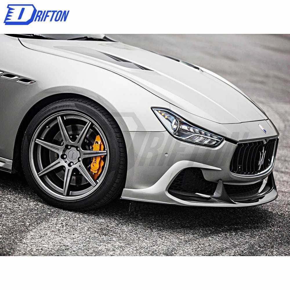 ASPEC Style Carbon Fiber Front Lip For Maserati Ghibli 2014-2017