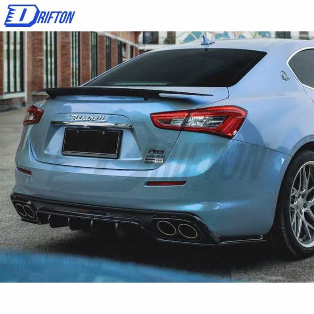 CMST Style Carbon Fiber Rear Diffuser For Maserati Ghibli 2018-2021