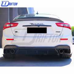 Paktechz Style Half Carbon Fiber Rear Diffuser For Maserati Ghibli 2014-2017