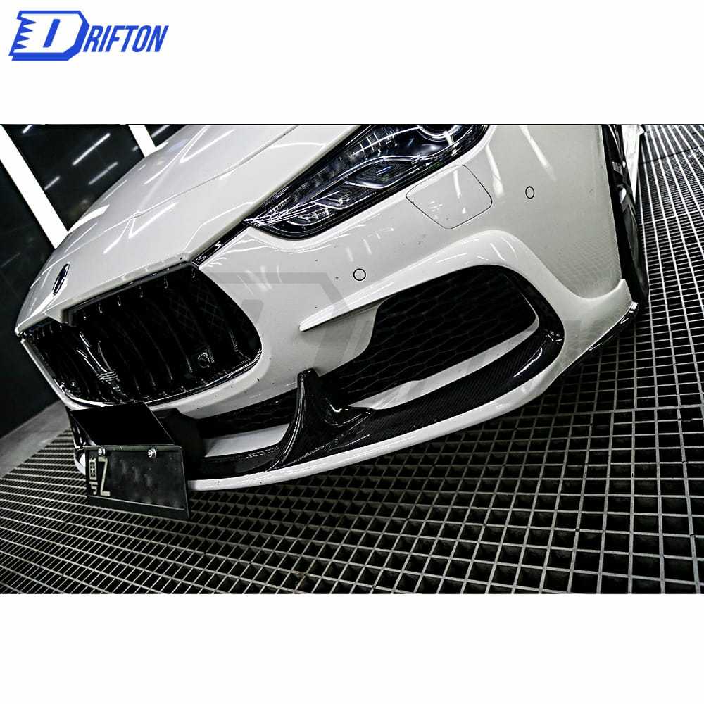 ASPEC Style Carbon Fiber Front Lip For Maserati Ghibli 2014-2017