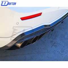 Paktechz Style Carbon Fiber Rear Diffuser For Maserati Ghibli 2014-2017