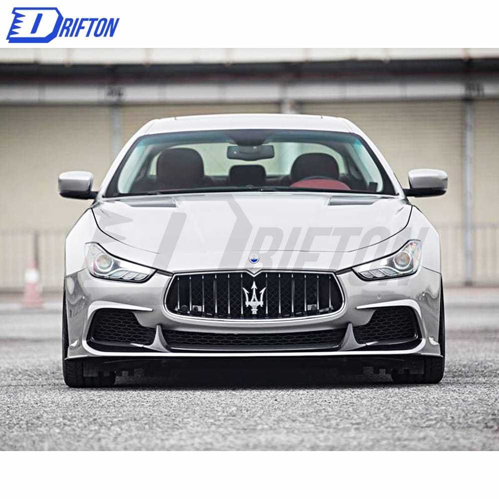 ASPEC Style Carbon Fiber Front Lip For Maserati Ghibli 2014-2017