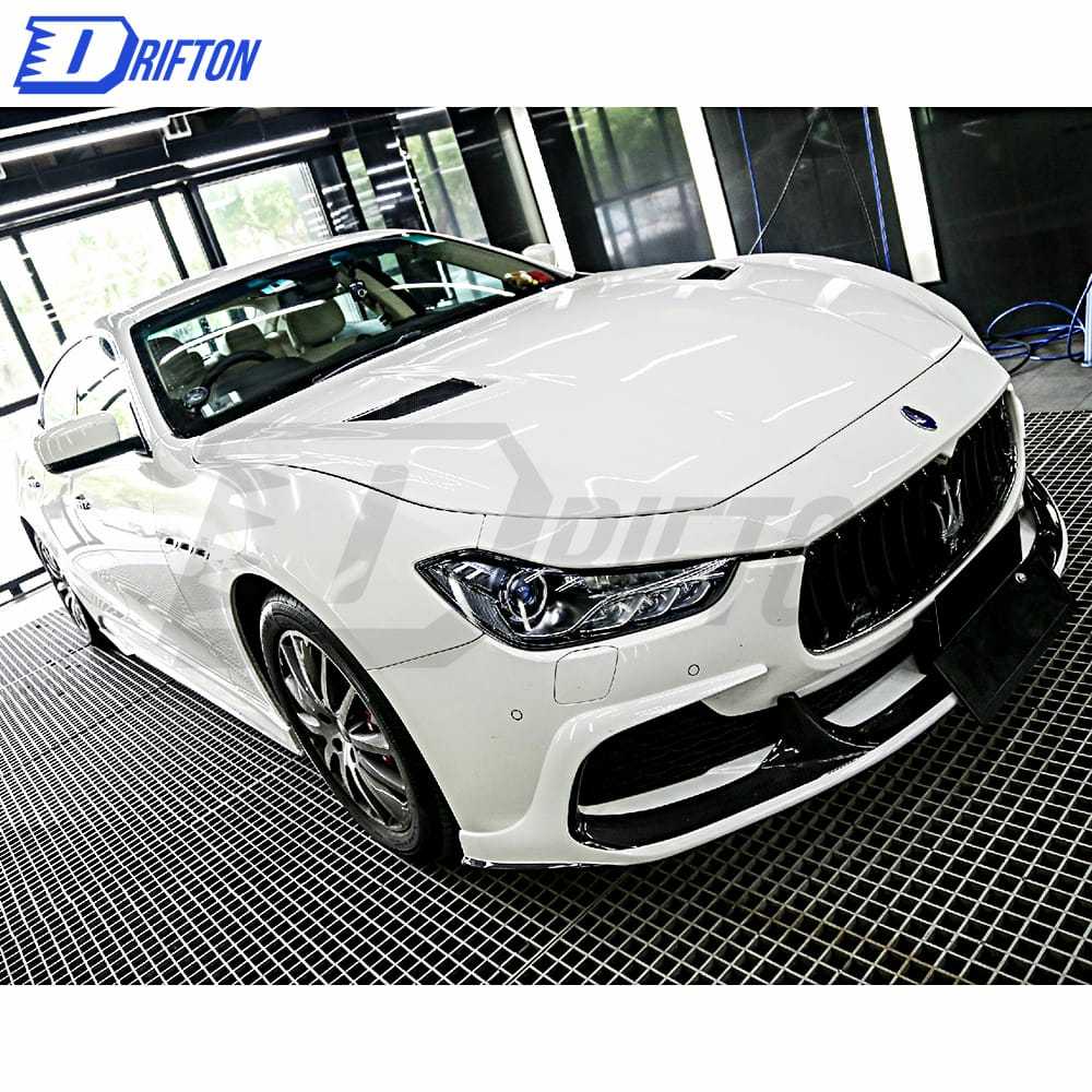 ASPEC Style Carbon Fiber Front Lip For Maserati Ghibli 2014-2017