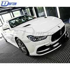 ASPEC Style Carbon Fiber Front Lip For Maserati Ghibli 2014-2017