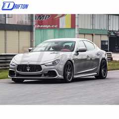ASPEC Style Carbon Fiber Front Lip For Maserati Ghibli 2014-2017