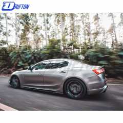 Paktechz Style Carbon Fiber Side Skirt For Maserati Ghibli 2014-2018