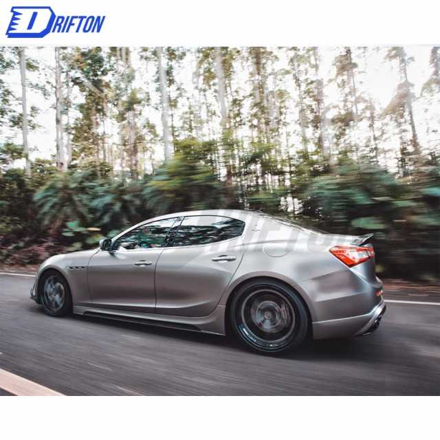 Paktechz Style Carbon Fiber Side Skirt For Maserati Ghibli 2014-2018
