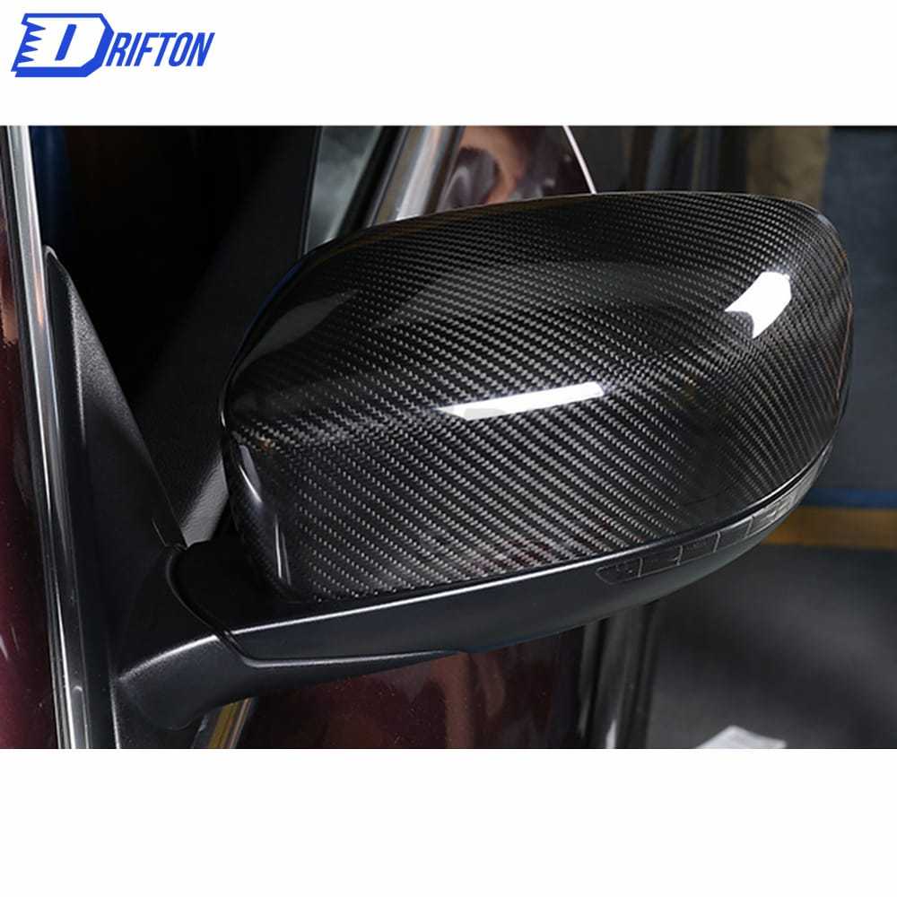 Dry Carbon Fiber Side Mirror Cover For Maserati Ghibli 2014-2018
