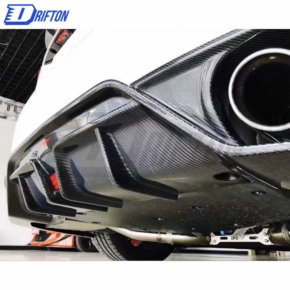 CMST Style Carbon Fiber Rear Diffuser For Maserati Ghibli 2014-2017