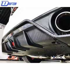 CMST Style Carbon Fiber Rear Diffuser For Maserati Ghibli 2014-2017