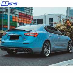 CMST Style Carbon Fiber Side Skirt For Maserati Ghibli 2018-2021