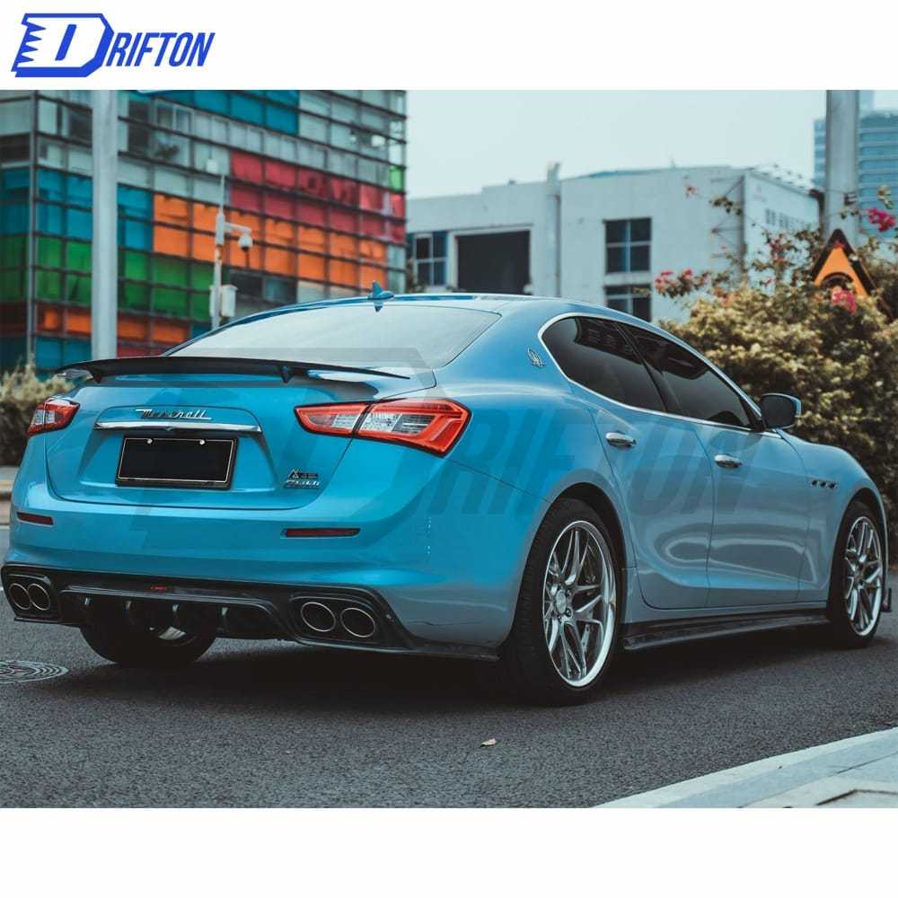 CMST Style Carbon Fiber Rear Diffuser For Maserati Ghibli 2018-2021