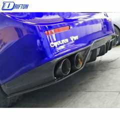 CMST Style Carbon Fiber Rear Diffuser For Maserati Ghibli 2014-2017