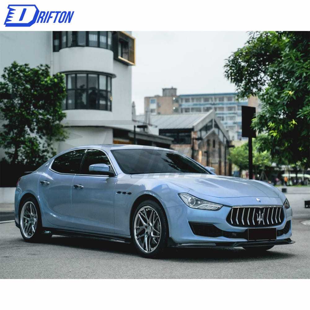 CMST Style Carbon Fiber Side Skirt For Maserati Ghibli 2018-2021
