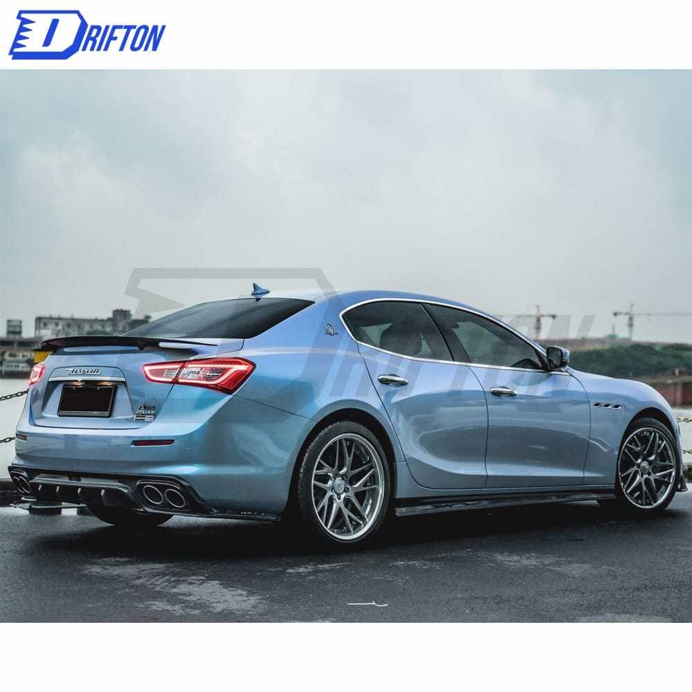 CMST Style Carbon Fiber Rear Diffuser For Maserati Ghibli 2018-2021