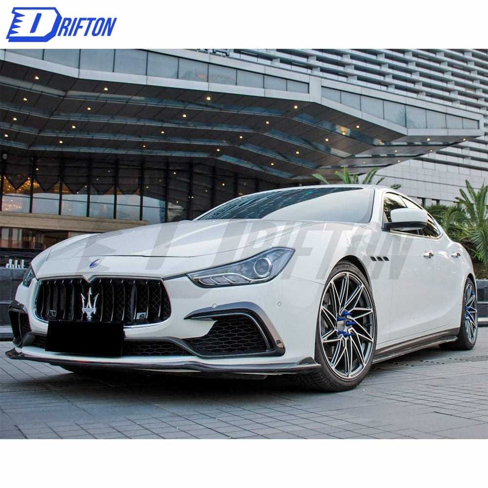 CMST Style Carbon Fiber Side Skirt For Maserati Ghibli 2014-2017