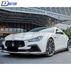 CMST Style Carbon Fiber Side Skirt For Maserati Ghibli 2014-2017