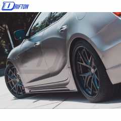 Paktechz Style Carbon Fiber Side Skirt For Maserati Ghibli 2014-2018