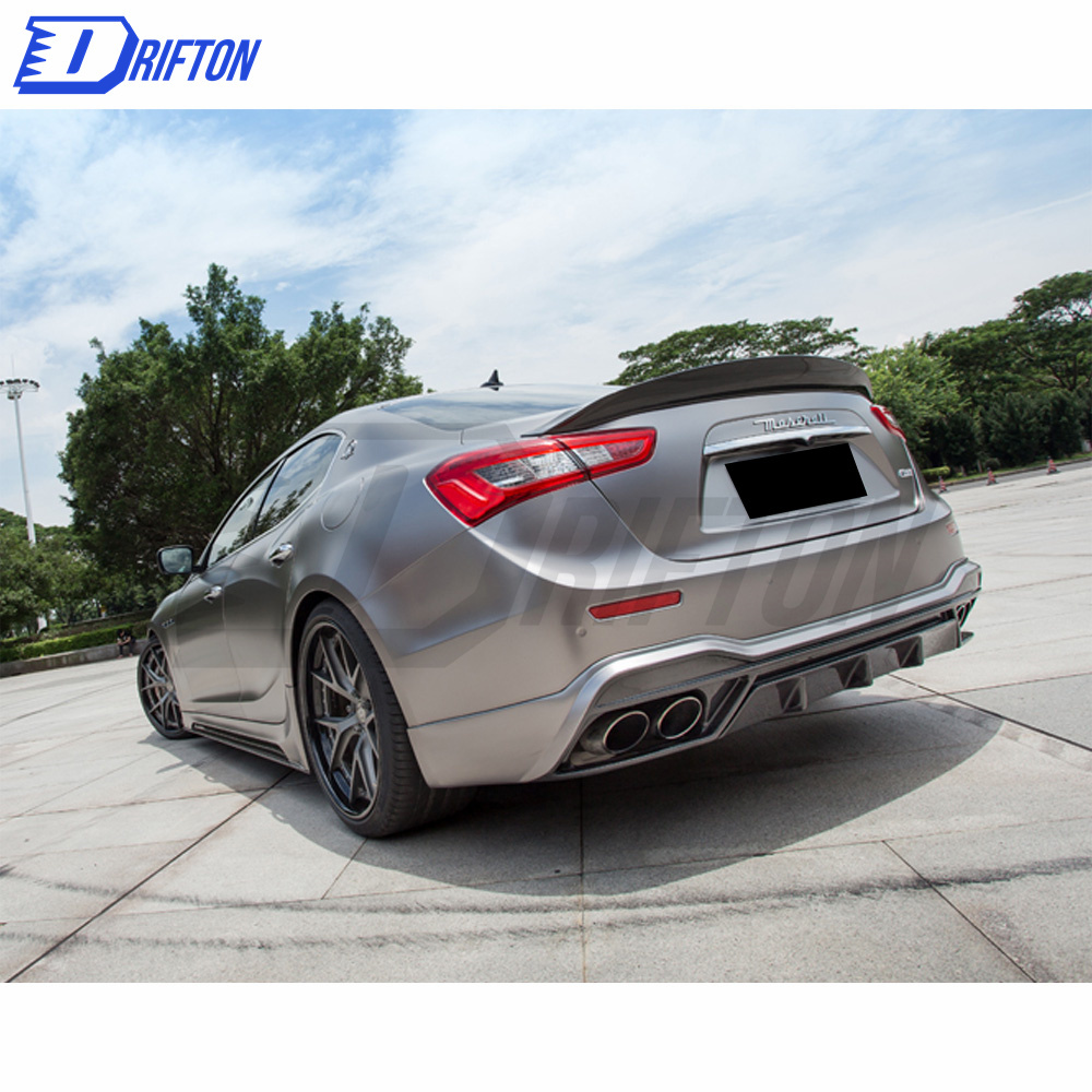 Paktechz Style Carbon Fiber Rear Spioler For Maserati Ghibli 2014-2018