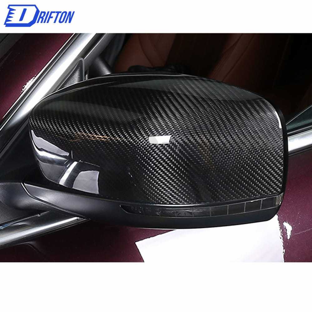 Dry Carbon Fiber Side Mirror Cover For Maserati Ghibli 2014-2018